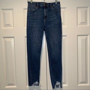 Abercrombie & Fitch Simone High Rise Ankle Jeans